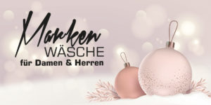 Read more about the article Unsere aktuelle Beilage: Markenwäsche für Damen und Herren