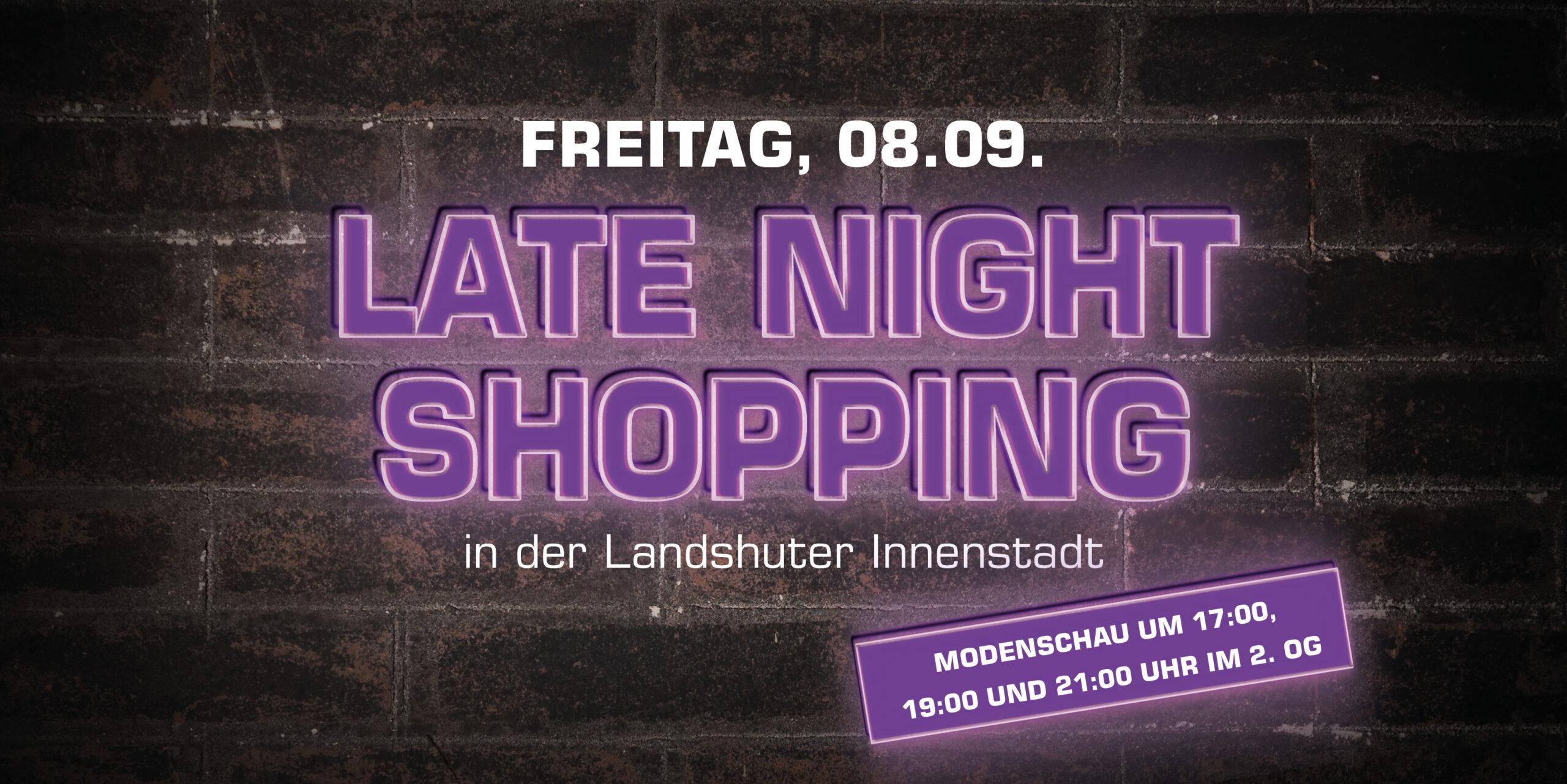 Read more about the article LATE NIGHT SHOPPING